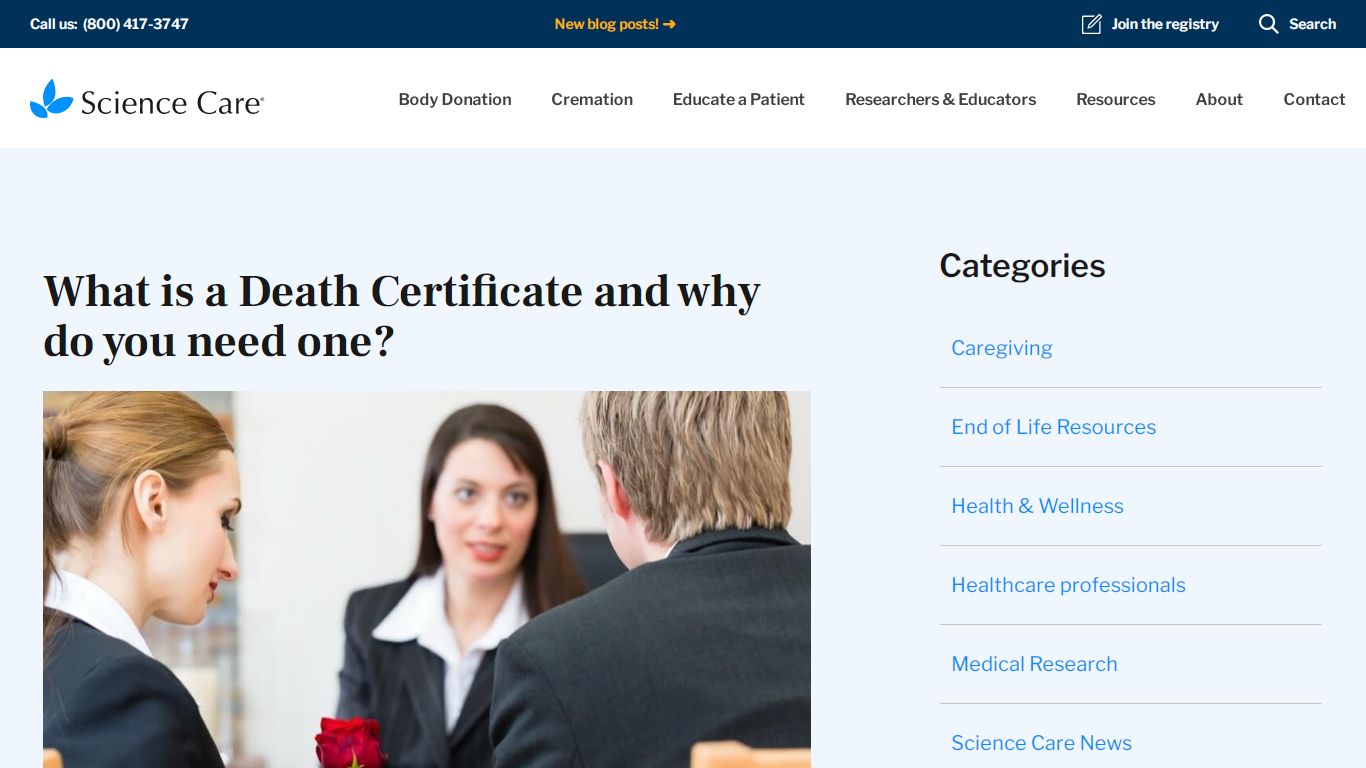 What is a Death Certificate and why do you need one? - Science Care
